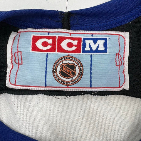 Vintage 90s Tampa Bay Lightning CCM NHL Hockey Jersey Sz L
