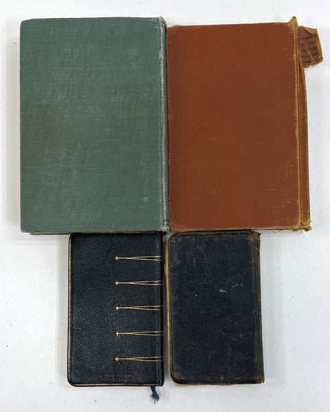 The Master Christian + 4 Antique Book Lot 1903-1940s Religious Novel Prayer