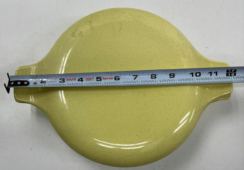Speckled Ceramic Casserole Dish With Lid 13" Mid-Century Modern