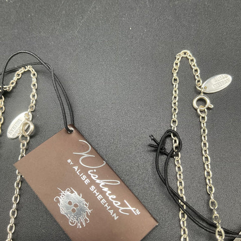 Alise Sheehan Demdaco Wishnest Bird Necklace Lot 2 Faux Pearl Turquoise NWT