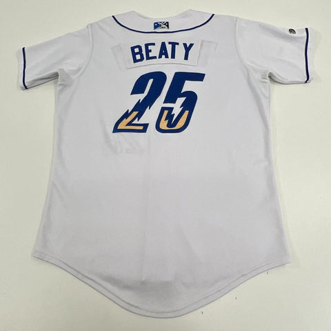 OT Sports Omaha Storm Chasers Matt Beaty #25 Baseball Jersey Men's Size 46