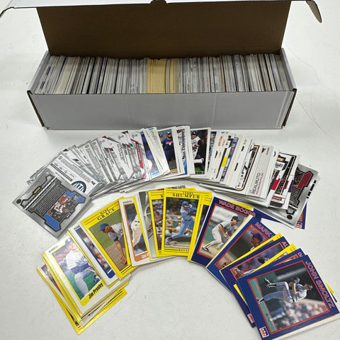 Mixed Sports Card Lot 1990s-Modern Topps Fleer Panini 3.5 Lbs See Photos
