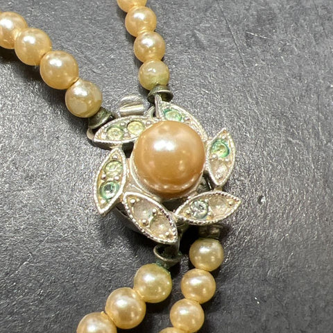 Vintage Deltah Faux Pearl Necklace