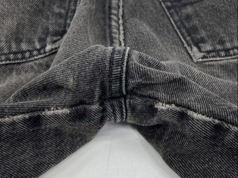 Vintage 90s Bongo Black Acid Wash High Rise Straight Leg Jeans Women's 5