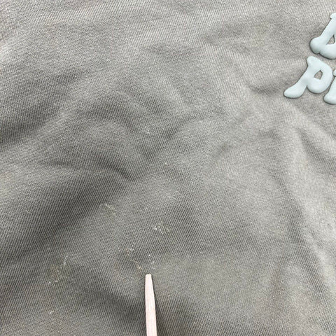 Broken Planet Men's Basics Olive Green Puff Print Hoodie Sweatshirt Size XXL