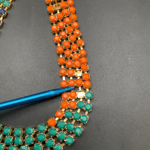 Vintage to Modern Costume Jewelry Necklace Lot of 9 Juicy Couture Talbots Bib