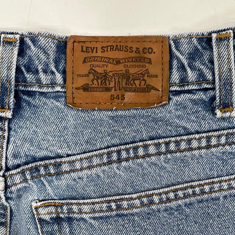 Levi's 545 Men's Loose Fit Light Wash Blue Jeans Size 38x34