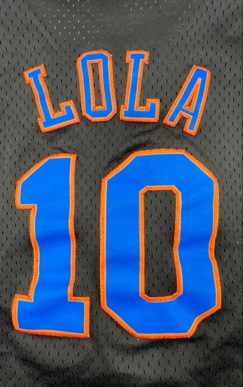 Space Jam Tune Squad Lola Bunny #10 Basketball Jersey Black Mesh Sz XS