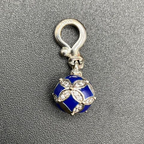 Pandora 2019 Winter Wonderland Ornament & Sterling Silver Charm Set