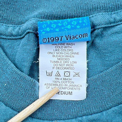 Vintage 1997 Rugrats Movie Tommy Pickles Long Sleeve T-Shirt Nickelodeon Sz M
