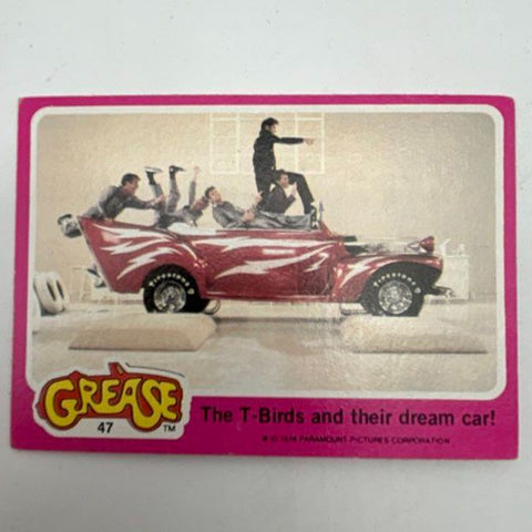Grease Movie Trading Card Lot 1978 Paramount Vintage Approximately 50 Cards