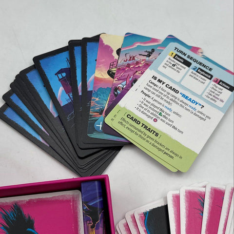 Radlands Card Game Roxley Games Post-Apocalyptic Dueling Open Box Complete