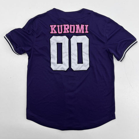 Sanrio Women's Kuromi Baseball Jersey Purple Character Sz M