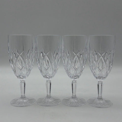 Marquis by Waterford Brookside Crystal Wine Goblets Set of 4 Clear 8.5 Inch