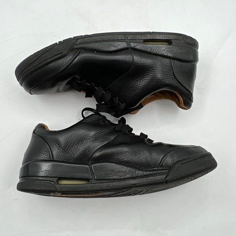 Nike Jordan C-Series Black Metallic Gold Lifestyle Sneakers Size 10