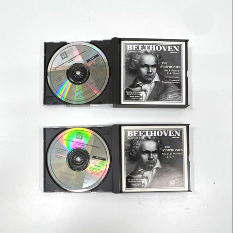 Beethoven The Complete Symphonies CD Lot Vol 1 & 2 Musical Heritage Society