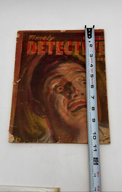 Timely Detective Cases December 1946 Timely Publications True Crime Pulp