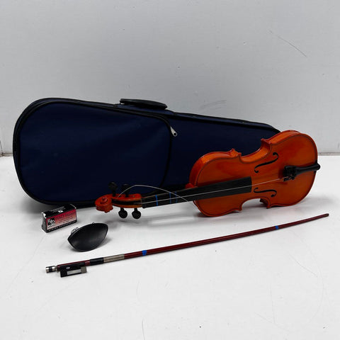 Victor S. Oldenburg OLD-2012 Student Violin Outfit with Case Bow Rosin A14210