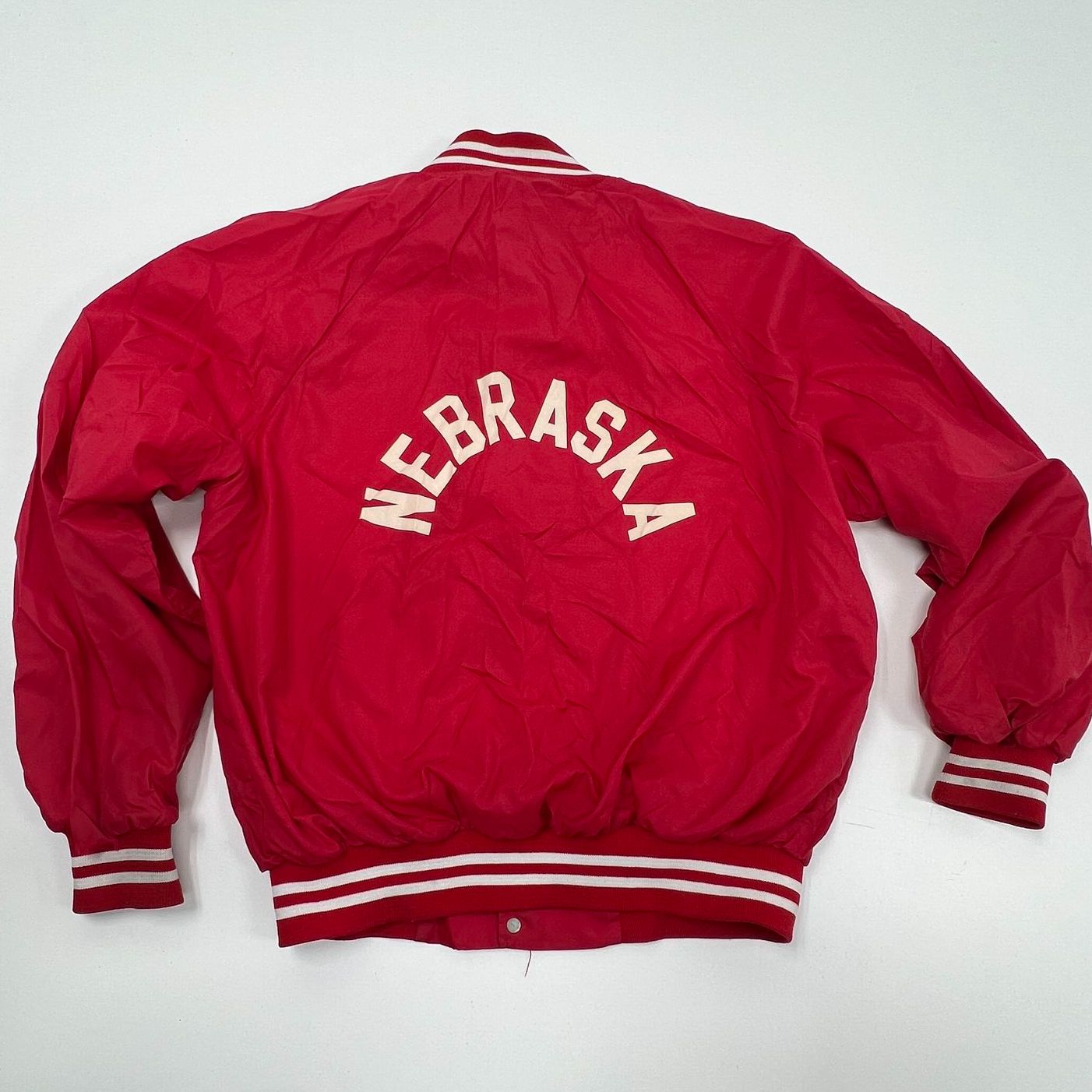 Vintage Sportswear Nebraska Huskers Pepsi Cola Jacket Unique