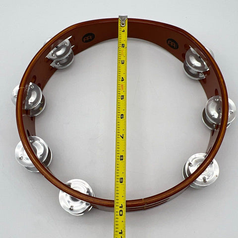 Meinl 10" Double Row Wood Headless Tambourine Autographed Rock On '13