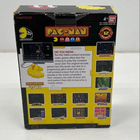 Bandai Namco Pac-Man Connect & Play 12 Game TV Console 35th Anniversary Boxed