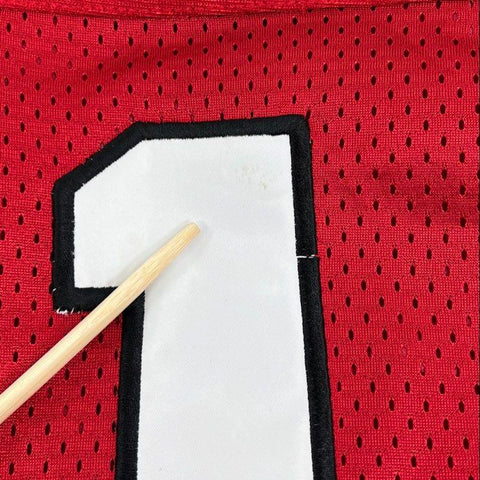 Vintage 90s Exquisite Threads Huskers Red Football Jersey Jacket Mens XXL