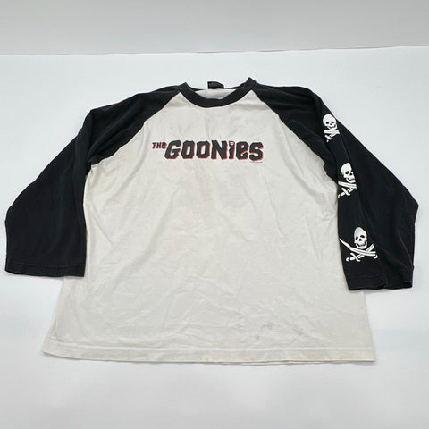 Vintage 2000s The Goonies Chunk 85 Raglan T-Shirt Ripple Junction Sz XL