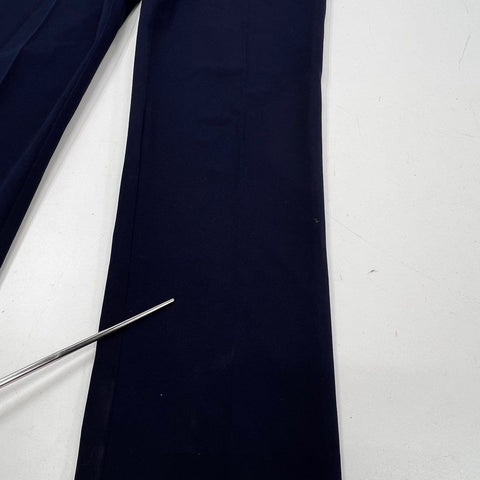 Lilly Pulitzer Women's Navy Blue Stretch Straight Leg Dress Pants Size 8