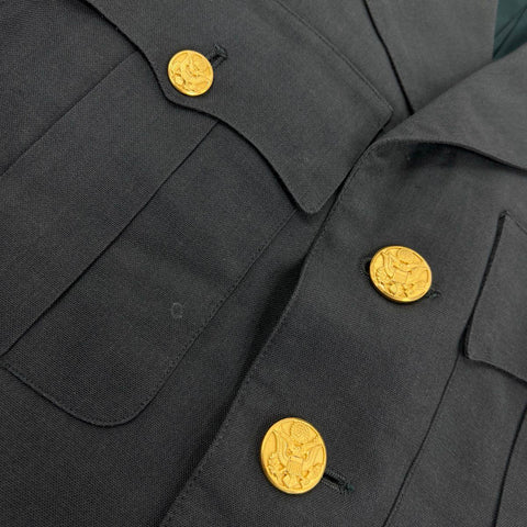 Vintage U.S. Army Service Uniform Jacket 7th Infantry Division Patches Sz 37L