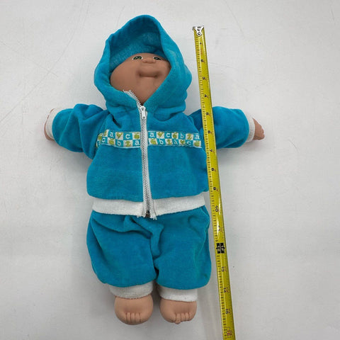 Vintage Cabbage Patch Kids Doll Coleco 1982 Xavier Roberts Blue Suit Carrier