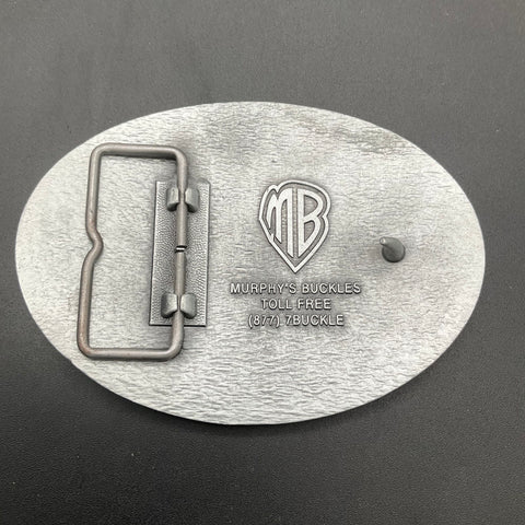 Murphy's Buckles Houston Livestock Show Rodeo Astrodome 1966-2002 Belt Buckle