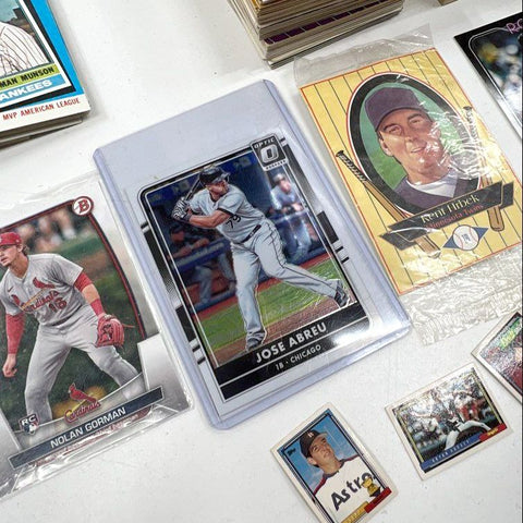 Baseball Card Lot 1980s-Modern Topps Donruss Mixed Collection See Photos