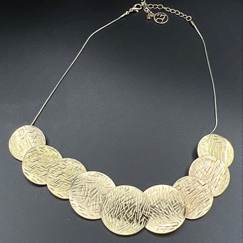 Modern & Boho Statement Necklace Jewelry Lot of 7 Eclectic Pendant Bib Fringe