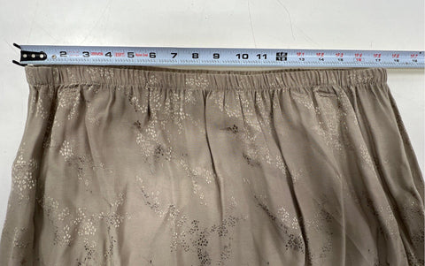 Vintage 90s Spencer Alexis Women's 2-Piece Skirt Set Champagne Jacquard 2X