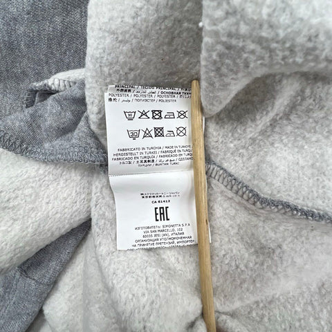 Stella McCartney Kids Fringed Star Sweatshirt Dress Gray Sz 14Y