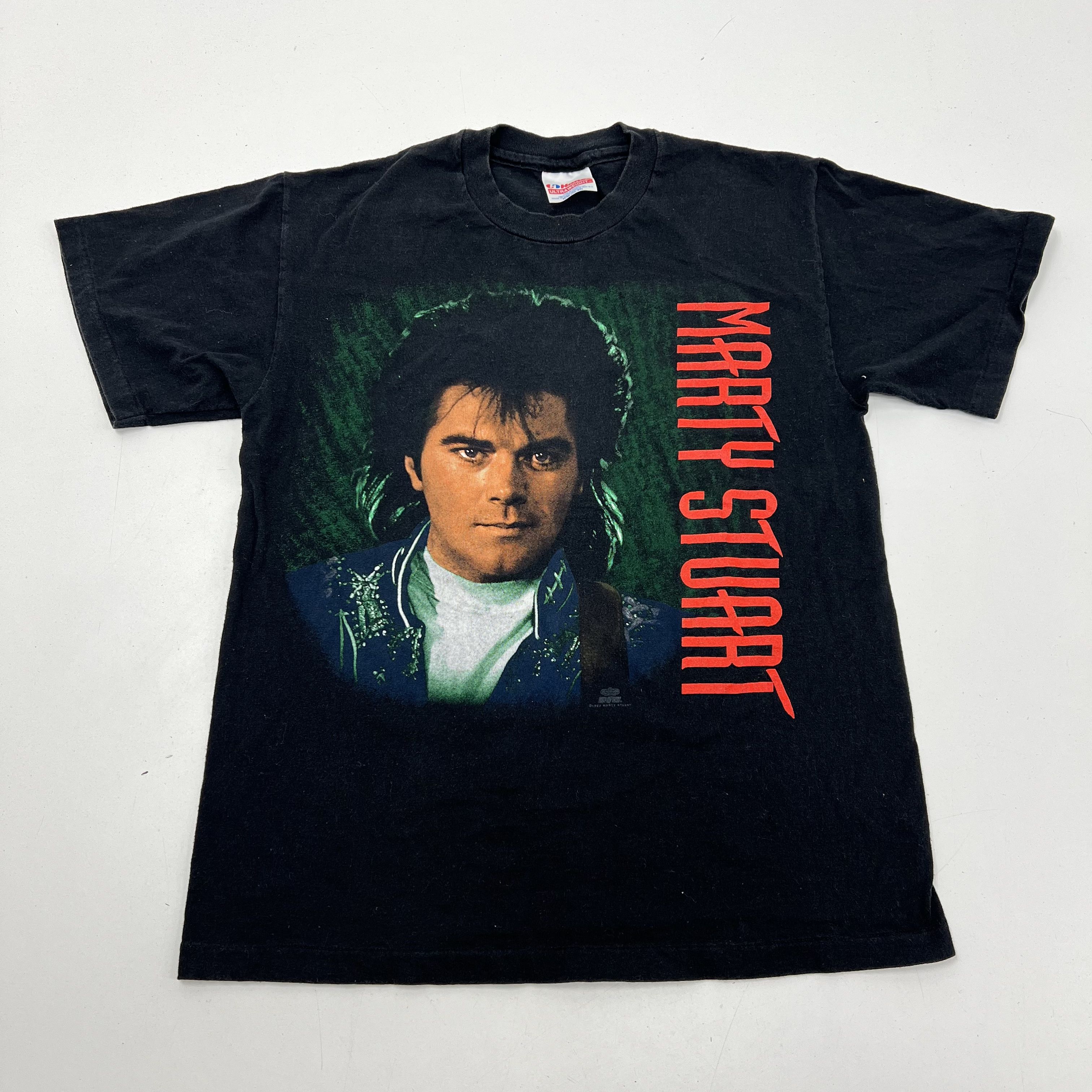 Vintage 1991 Marty Stuart T-Shirt Single Stitch Giant Made in USA Sz M