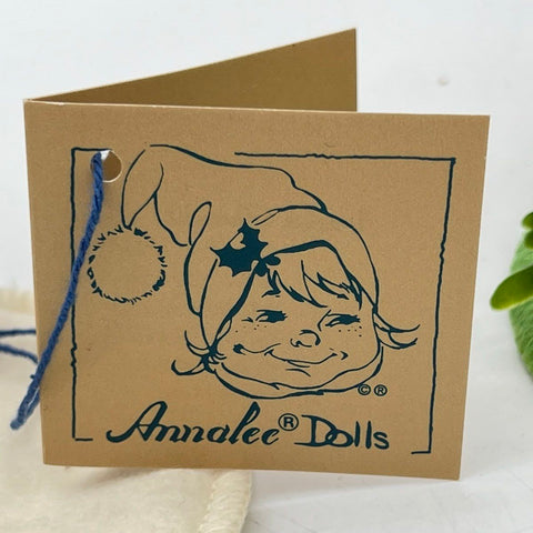 Annalee Doll Society Lot 2 Piece 1993 10th Anniversary and 1996-97 Logo Kid