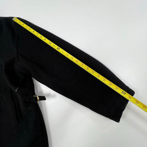 Vintage 90s Polo Ralph Lauren Wool Barracks Bomber Jacket Black Sz XXL