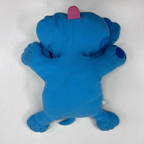 Vintage Blue's Clues Fleece Pillow Pal Jumbo Plush Stuffed Animal 25 Inch