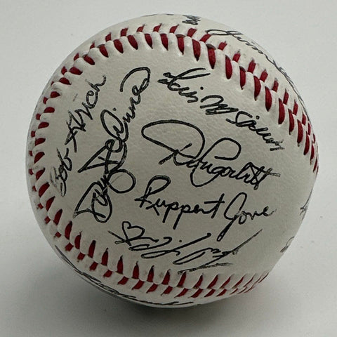 MLB Baseball Signed California Angels 1985 Team Autographed 25th Anniversary