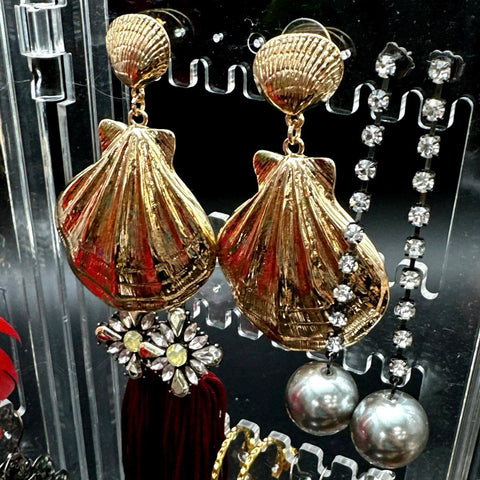 Statement Fashion Boho Style Hoops Tassels Beaded Earrings Jewelry Lot of 25+