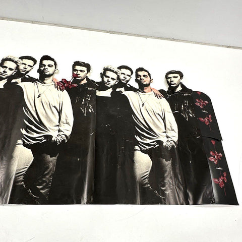 Depeche Mode Violator Vintage Poster Banner Band Memorabilia 68 Inch Collage