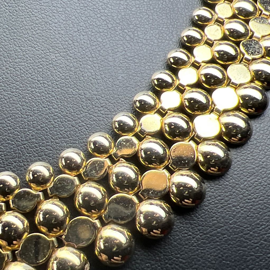 Silver & Gold Tone Panther Link Necklaces