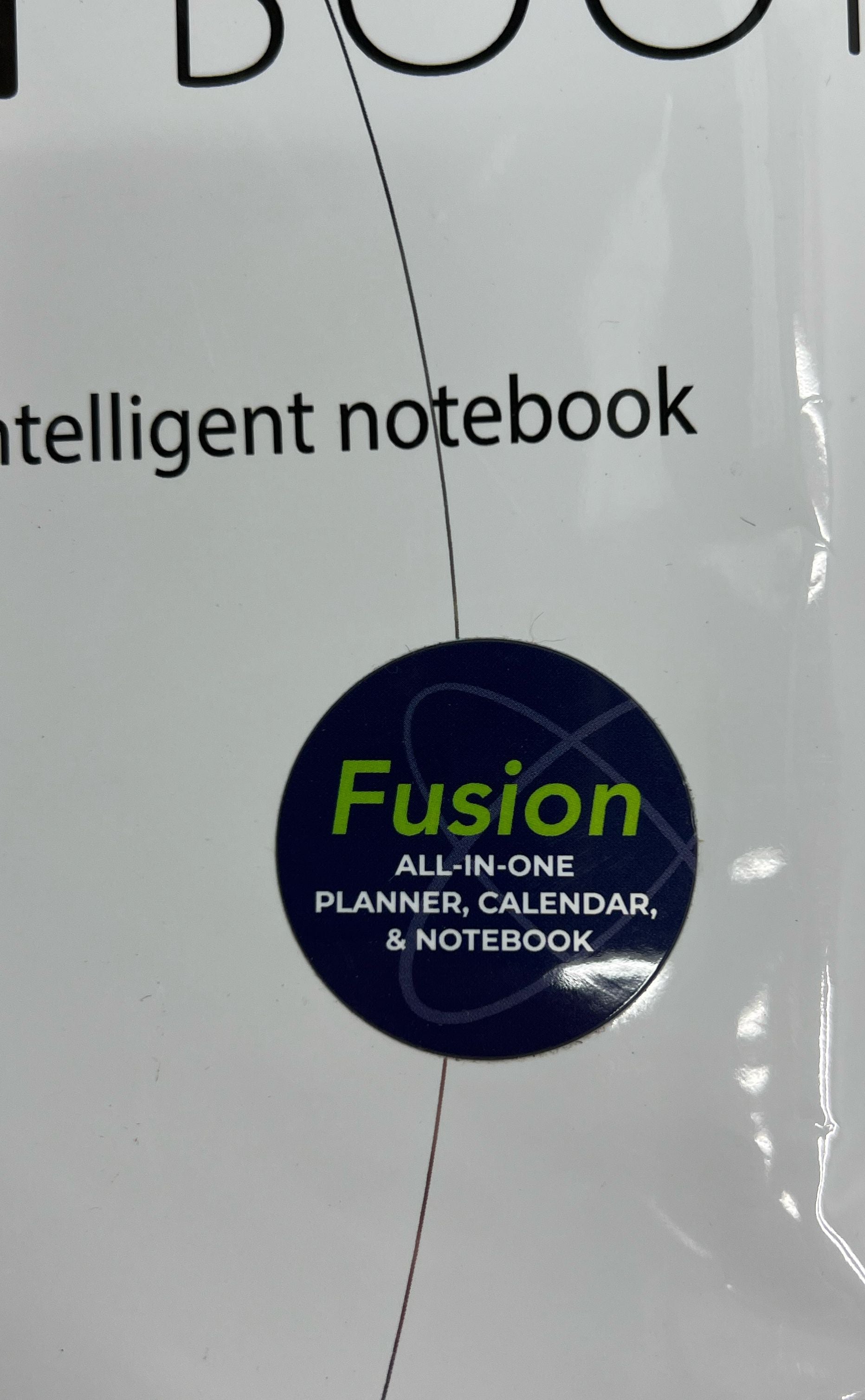 NIP RocketBook Fusion Frixion Pen Intelligent Notebook Planner Dark Blue