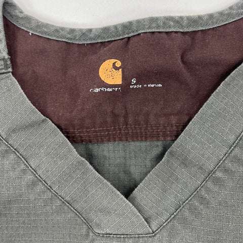 Carhartt Lot 3 Scrub Tops V-Neck Pocket Medical Workwear Men's Mixed Size S L