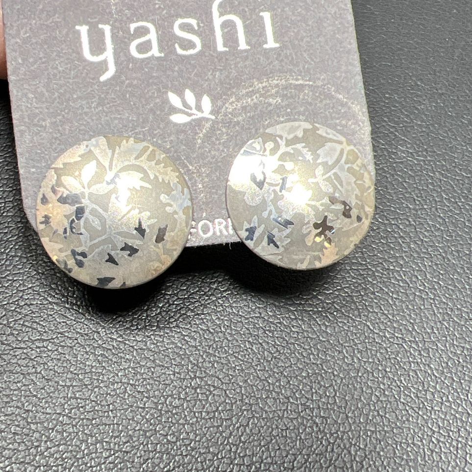 Holly Yashi Sterling Silver Earrings NWT