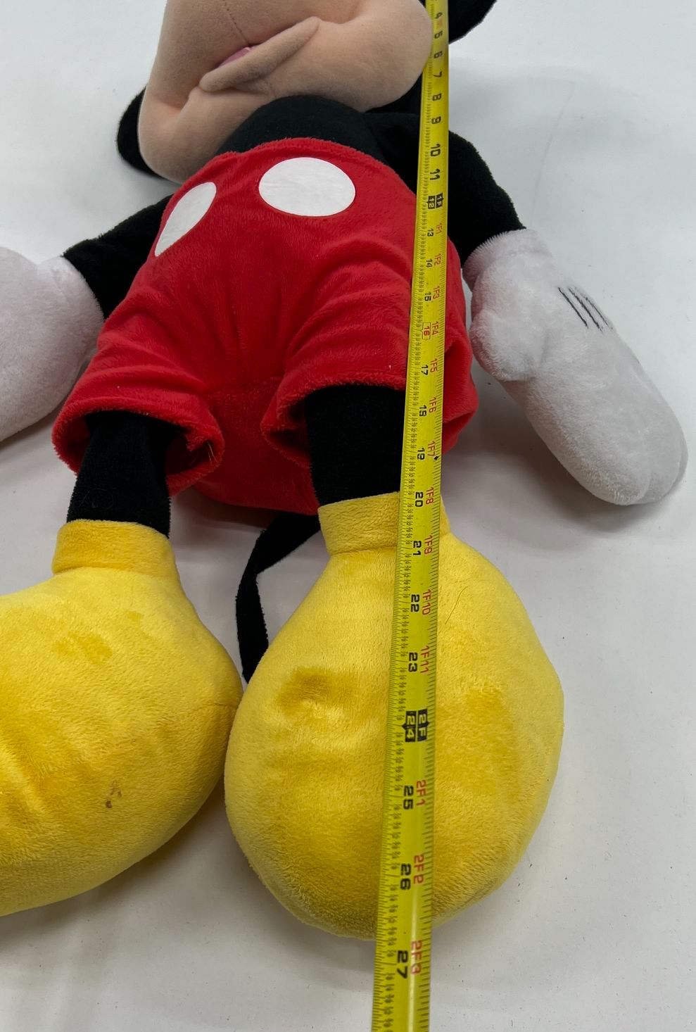 Collectible Disney Mickey Mouse & Goofy Stuffed Plush Toys Lot of 2