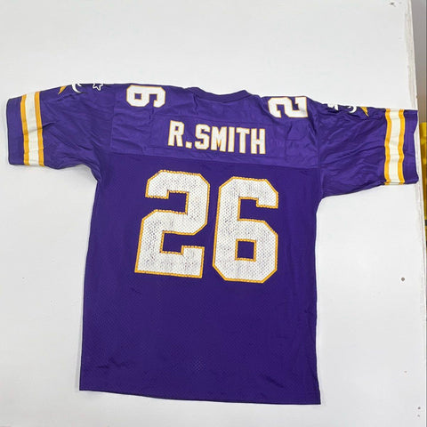 Vintage 90s Vikings Robert Smith Cris Carter Jersey Lot of 2 Starter Champion