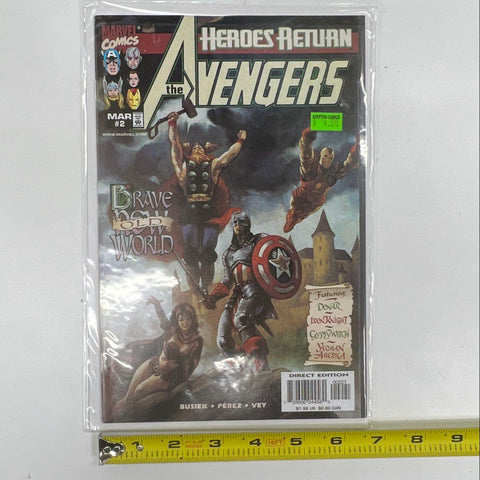 Avengers Heroes Return Lot 4 Comics #2 #3 Wizard #0 Rough Cut Marvel 1998