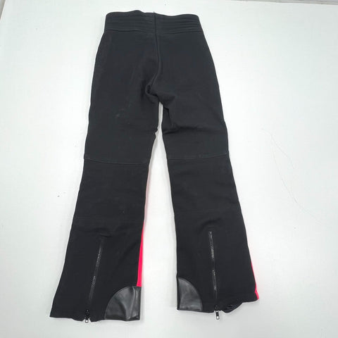 Vintage 80s Profile Retro Padded Ski Snow Pants Colorblock Hong Kong Sz 28